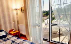 Schlafzimmer im 2. Zimmer Appartement